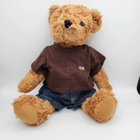 Nate the Linens N Things Collectible Posable Teddy Bear Plush Stuffed Animal New - Picture 12 of 14